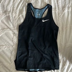 Nike elite black singlet